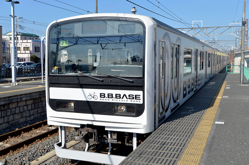 B.B.BASEが成田線にやってくる!